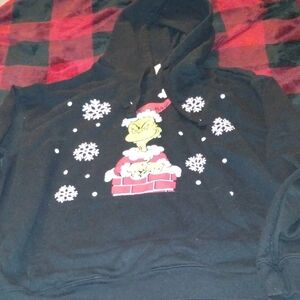 Black Grinch Christmas Hoodie